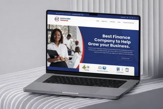 QuickCred Finance using WordPress