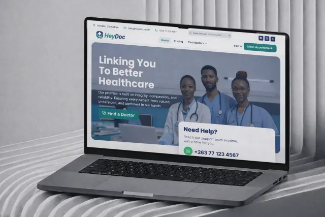 HeyDoc site using Laravel 12+