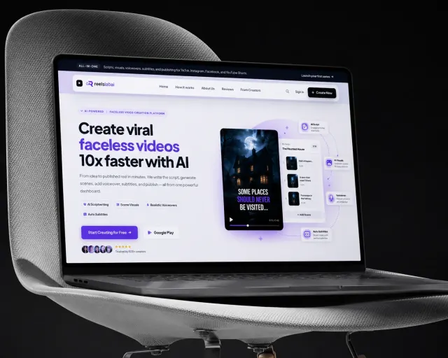 ReelsLabAI - AI Faceless Video Creation Platform