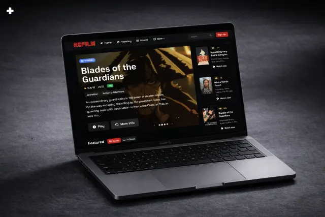 Refilm site using Laravel 12+