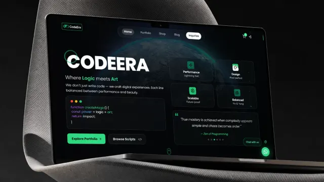 CodeEra Site using Laravel 12+